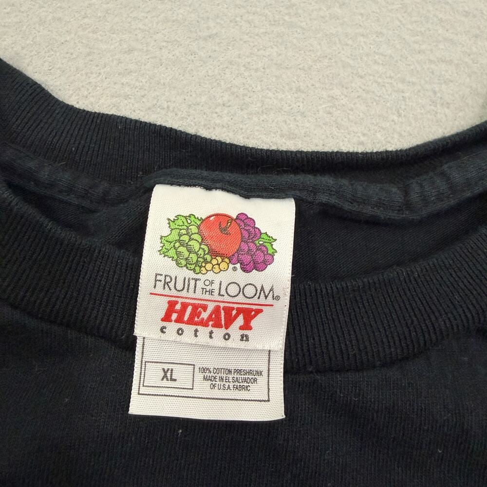 Vintage New York City Statue of Liberty Shirt Men's Extra Large Black y2k 2000s - Picture 4 of 10